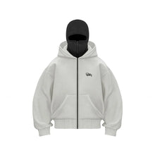 Charger l&#39;image dans la galerie, Hoodie Balaclava pour Homme avec Masque Intégré et Zip - Confort et Style pour Activités Extérieures - Schieldi🛡️
