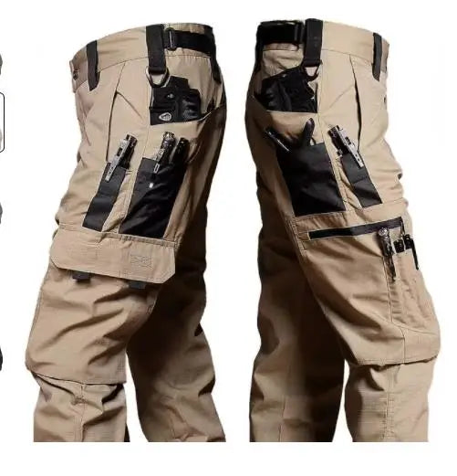 Pantalon Cargo Résistant SCHIELDI pour Homme - Multi-poches, Style Décontracté - Schieldi🛡️